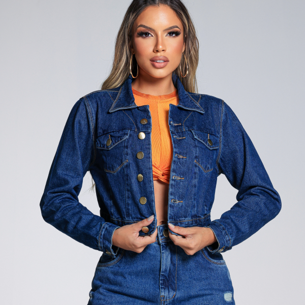 JAQUETA CROPPED DELUXE 901-2