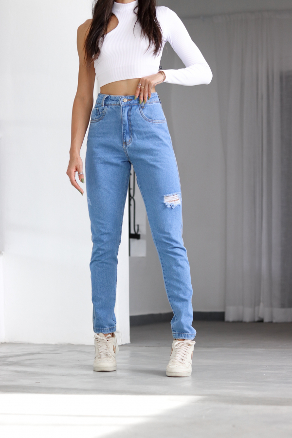CALÇA MOM BASICA 14526
